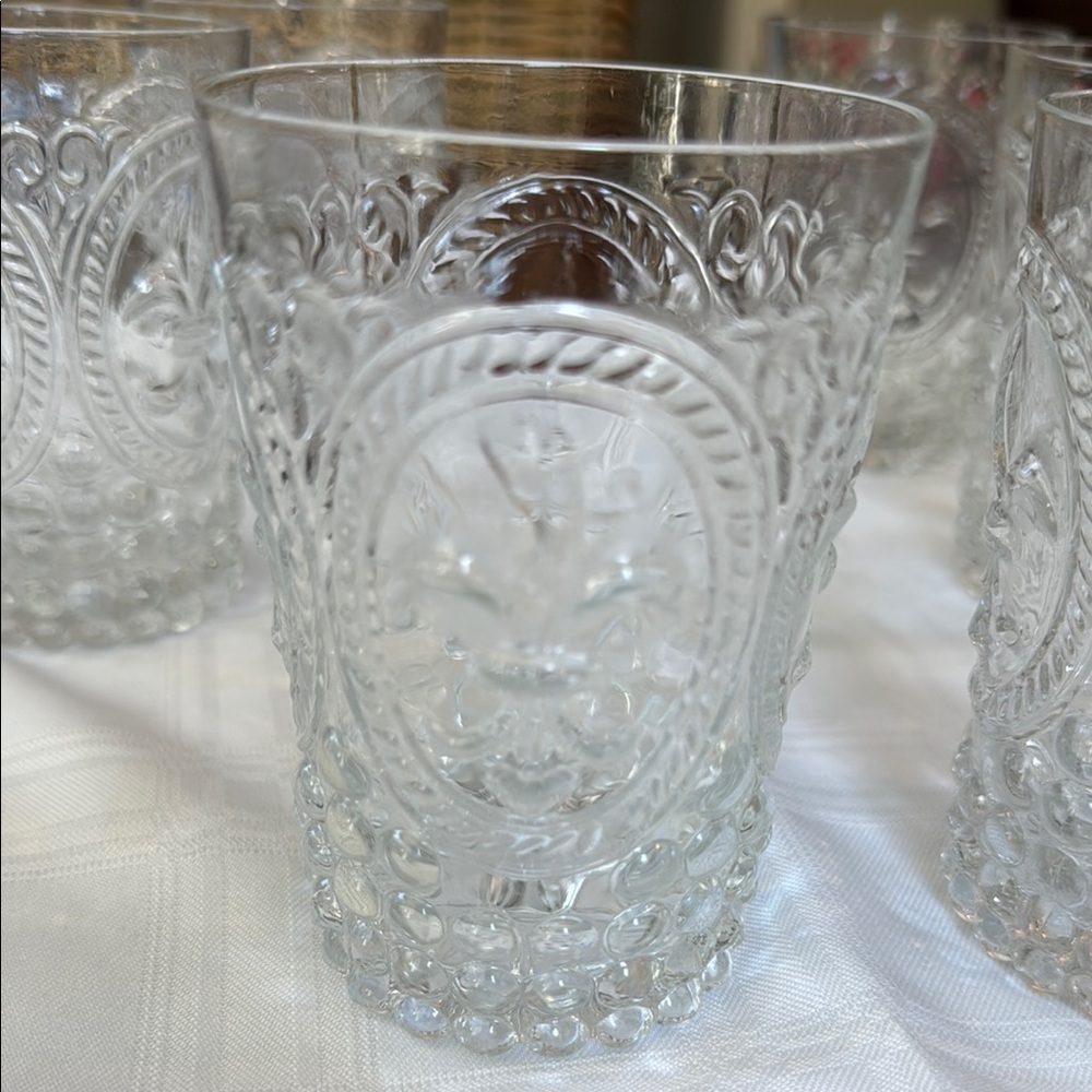 Elegant Clear Glass Tumbler Set